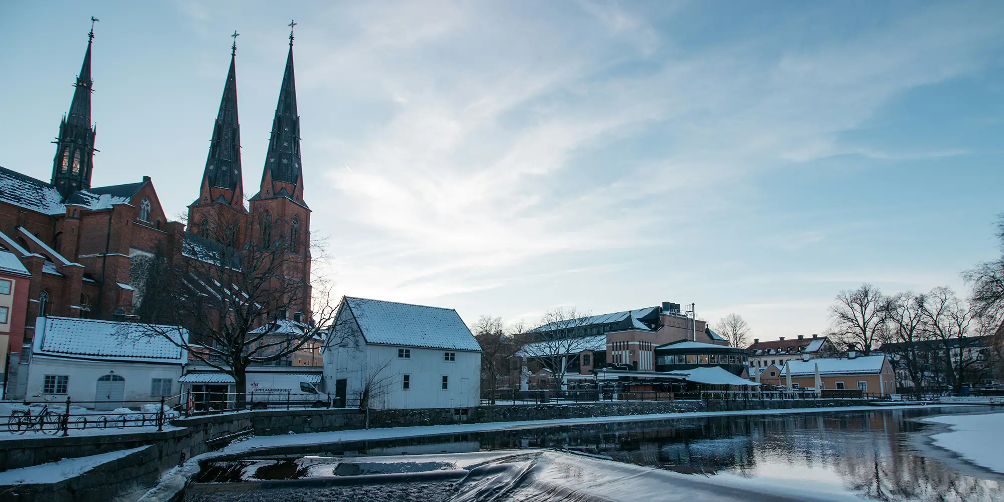 Vy över Uppsala